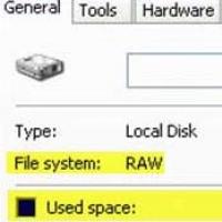 Файловая система raw — что это?